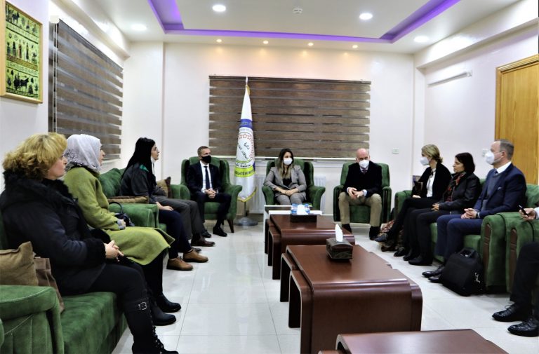 Avrupalı heyetten Özerk Yönetim’e ziyaret